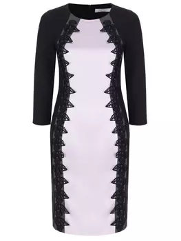 Платье-футляр со стразами D.EXTERIOR