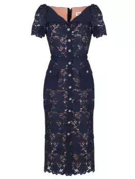 Платье гипюровое