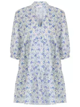 Платье хлопковое PESCIOLINO ROSSO