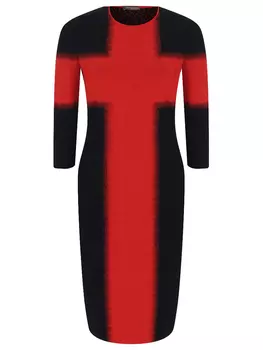 Платье хлопковое ALEXANDER MCQUEEN