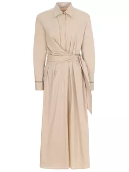 Платье хлопковое BRUNELLO CUCINELLI