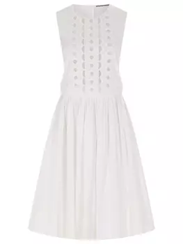 Платье хлопковое ERMANNO SCERVINO