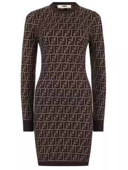 Платье хлопковое FENDI
