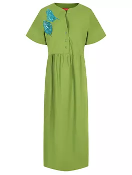 Платье хлопковое MARINA RINALDI