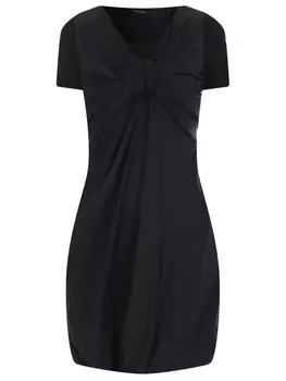 Платье хлопковое с драпировкой GAETANO NAVARRA