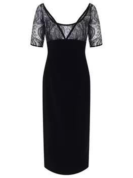 Платье хлопковое с кружевом Joanna