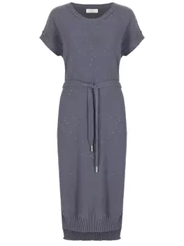 Платье хлопковое с пайетками PANICALE