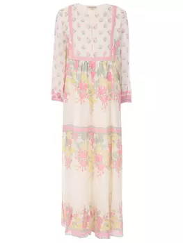 Платье хлопковое с принтом ANITA DONGRE