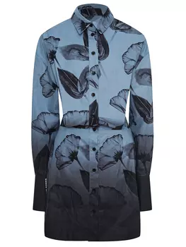 Платье хлопковое с принтом EVE&ESTHER