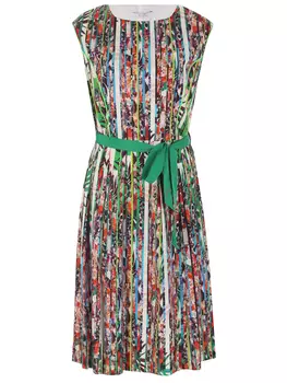 Платье хлопковое с принтом SFIZIO