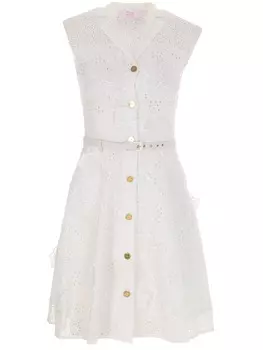 Платье хлопковое с шитьем CLIPS