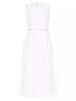 Платье хлопковое с шитьем HIGH