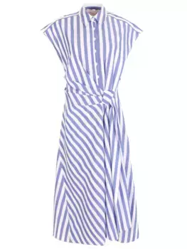 Платье хлопковое в полоску