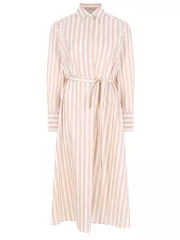 Платье хлопковое в полоску BOGNER