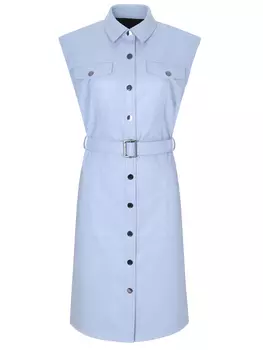 Платье из экокожи