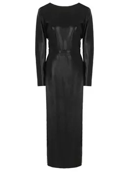 Платье из экокожи SASHAVERSE