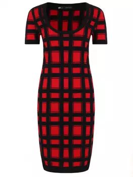 Платье из ангоры и шерсти DSQUARED2