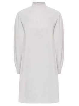 Платье из хлопка и льна CELINE