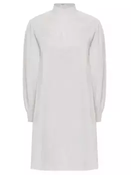 Платье из хлопка и льна