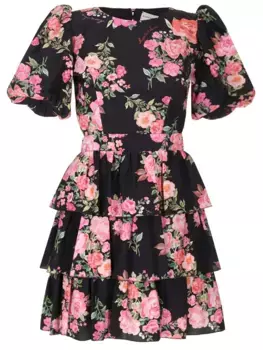 Платье из хлопка и шелка