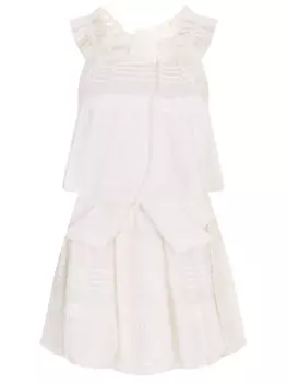 Платье из хлопка и шелка GAETANO NAVARRA