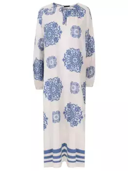 Платье из хлопка и вискозы