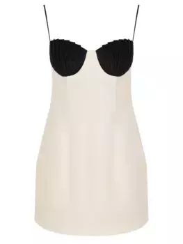 Платье из хлопка и вискозы