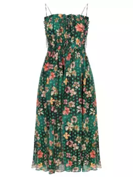 Платье из хлопка и вискозы