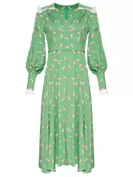 Платье из хлопка и вискозы ANIKA KERIMOVA