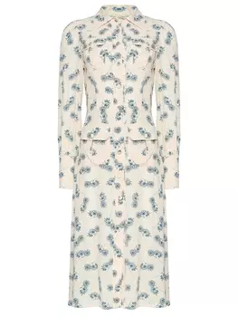 Платье из хлопка и вискозы ANIKA KERIMOVA