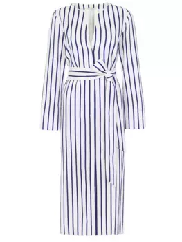 Платье из хлопка в полоску