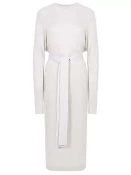 Платье из кашемира и шелка LORO PIANA