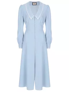 Платье из крепа