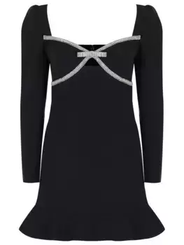 Платье из крепа