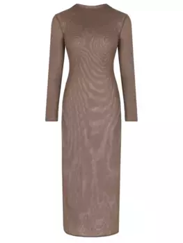 Платье из сетки