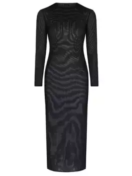 Платье из сетки