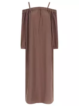 Платье из шелка и хлопка