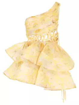 Платье из шелка и льна Iris des jardins YVON