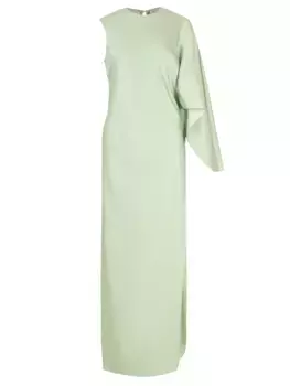 Платье из шелка и вискозы