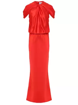 Платье из шелка и вискозы SASUPHI