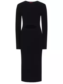 Платье из шерсти и вискозы