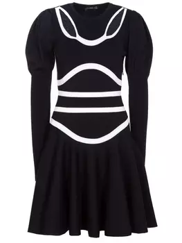 Платье из тонкой шерсти