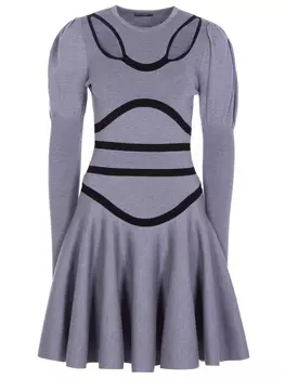 Платье из тонкой шерсти