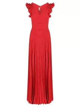 Платье из вискозы ELIE SAAB