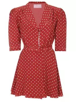 Платье из вискозы