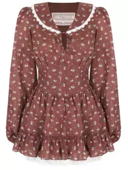 Платье из вискозы