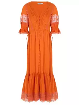 Платье из вискозы