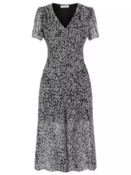 Платье из вискозы