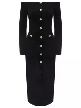 Платье из вискозы