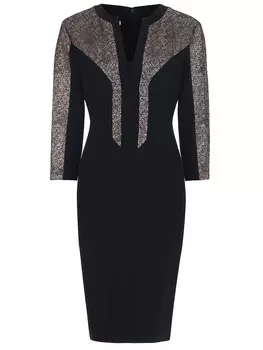 Платье из вискозы ANTONIO BERARDI